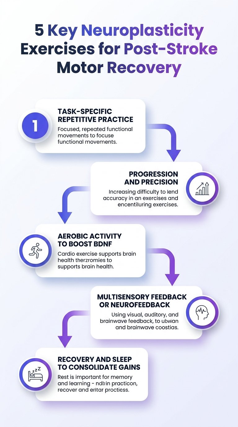 Post-stroke motor recovery visual