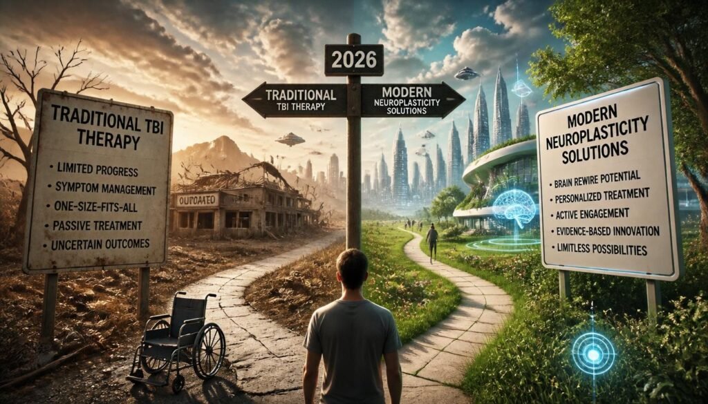 Comparing Traditional TBI Therapy vs Modern Neuroplasticity Solutions A 2026 History