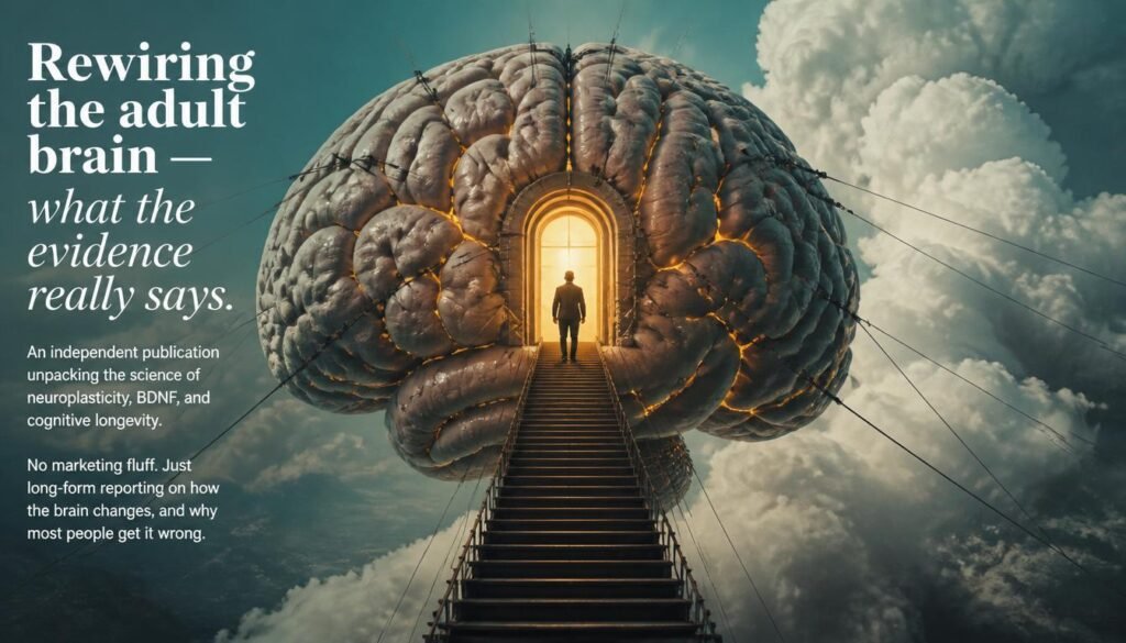 Rewiring the adult brain — what the evidence really says.