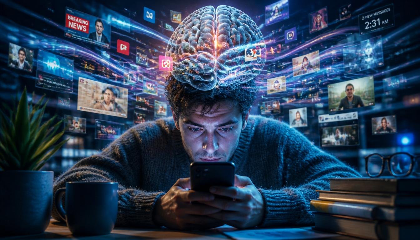 The Streaming Brain: Combating Digital Cognitive Load and Focus Fragmentation in 2026