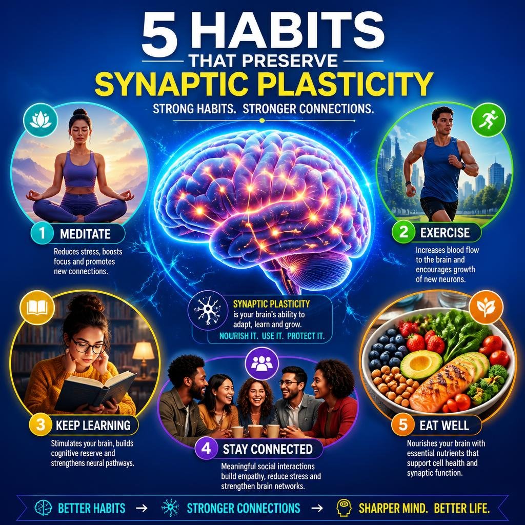 The 5 Lifestyle Habits That Actually Preserve Synaptic Plasticity