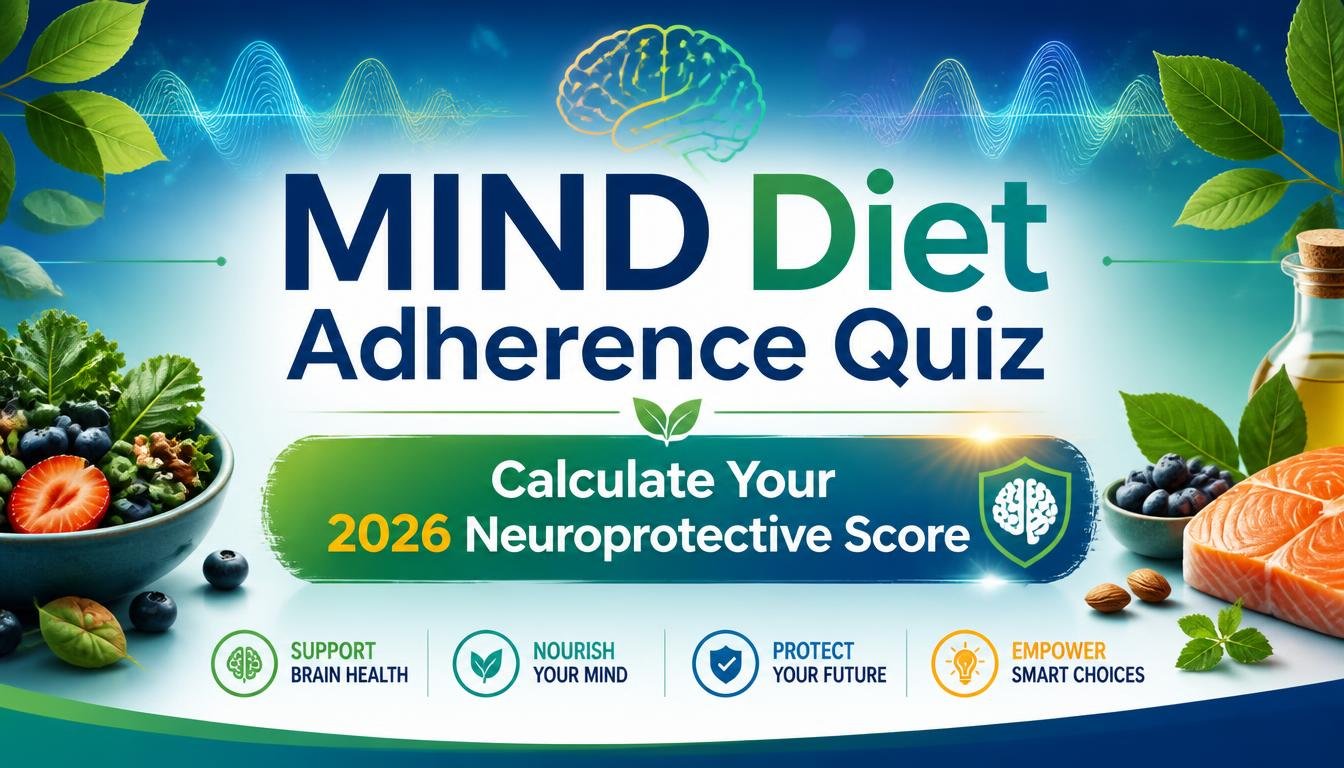 MIND Diet Adherence Quiz: Calculate Your 2026 Neuroprotective Score