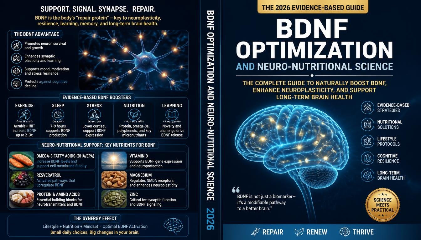 BDNF Optimization and Neuro-Nutritional Science: The 2026 Evidence-Based Guide to “Repair Protein” Support