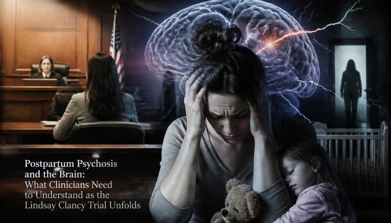 Postpartum Psychosis and the Brain: What Clinicians Need to Understand as the Lindsay Clancy Trial Unfolds