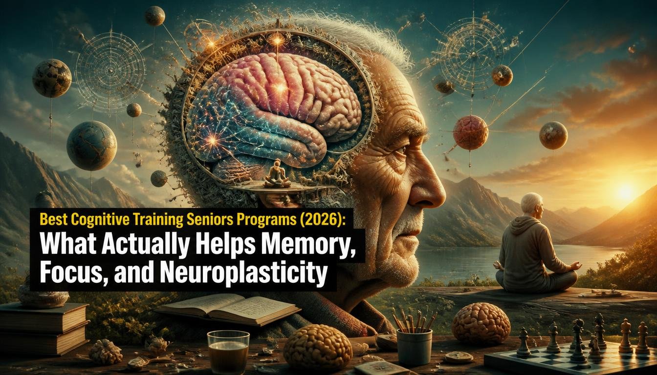 Best Cognitive Training Seniors Programs (2026): What Actually Helps Memory, Focus, and Neuroplasticity